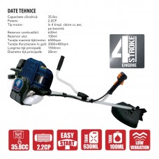 STERN. Motocoasa pe benzina in 4 timpi, 2.2 CP, 35..
